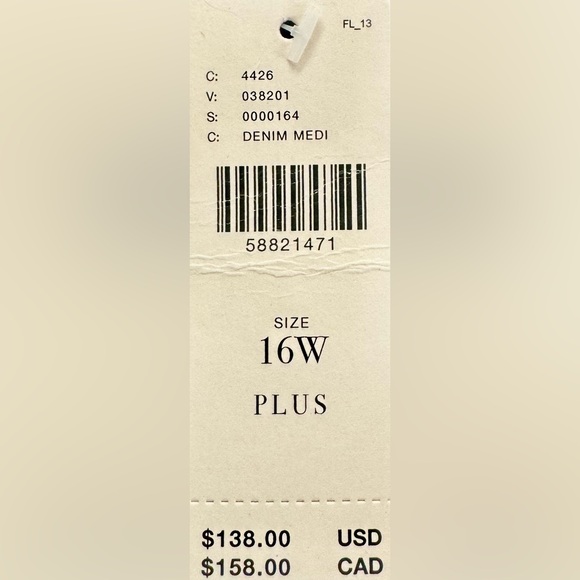 Plus Size Anthropologie Jeans - Picture 5 of 5